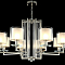 Люстра Crystal Lux NICOLAS SP-PL8 NICKEL/WHITE