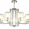 Люстра Crystal Lux NICOLAS SP-PL8 NICKEL/WHITE